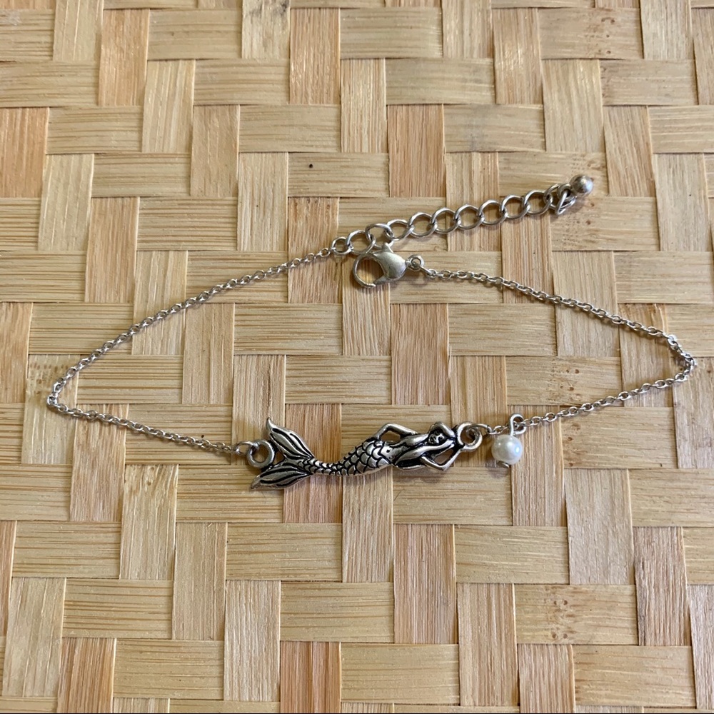 Mermaid Pearl Anklet